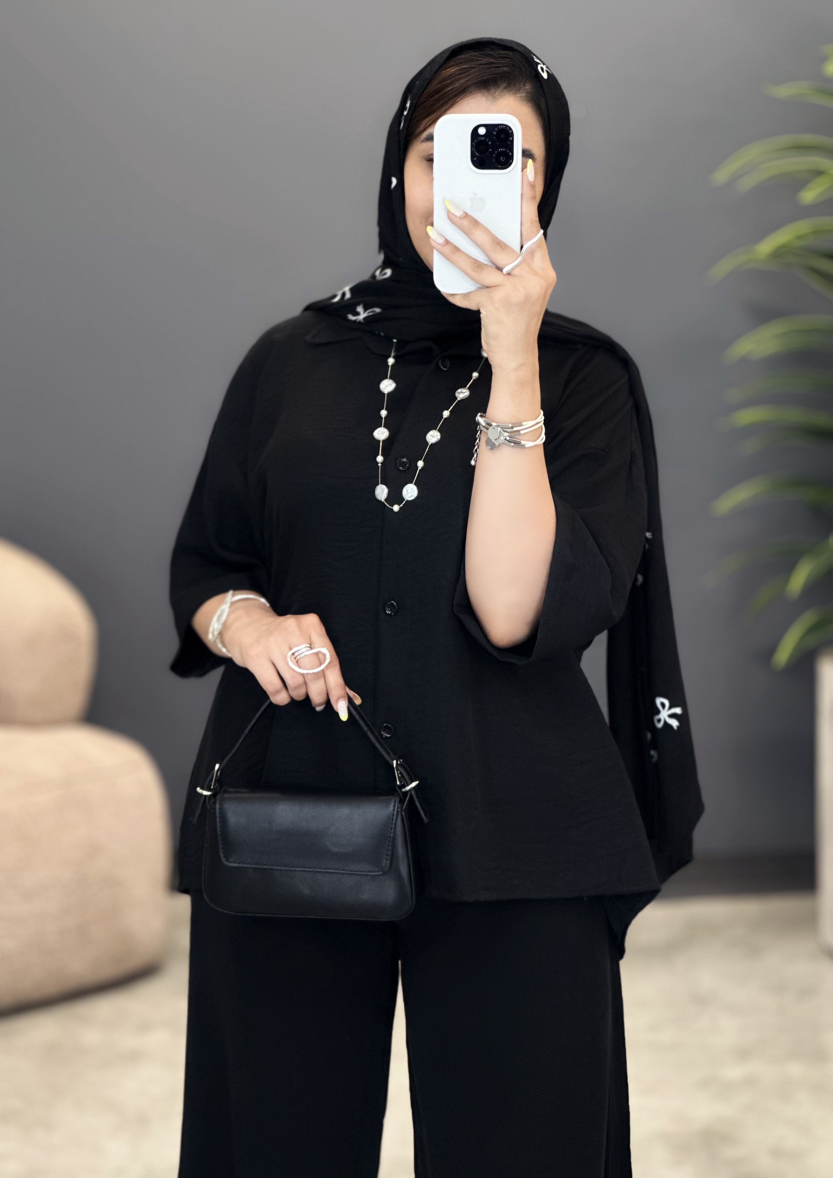 3133-شومیز باکسی مینو(ویژه محرم)