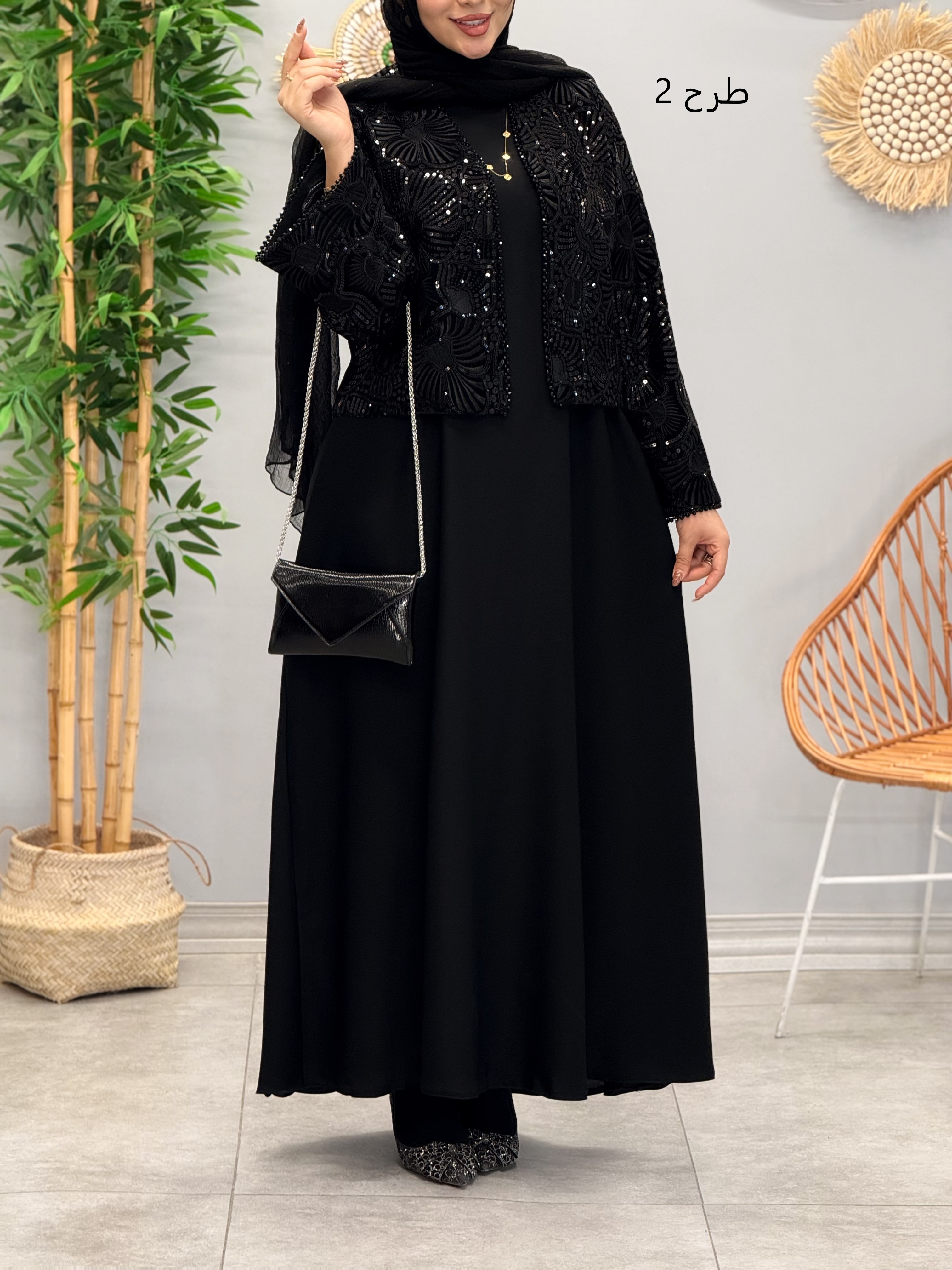 3137-کت و سارافون مزونی شاهیکا