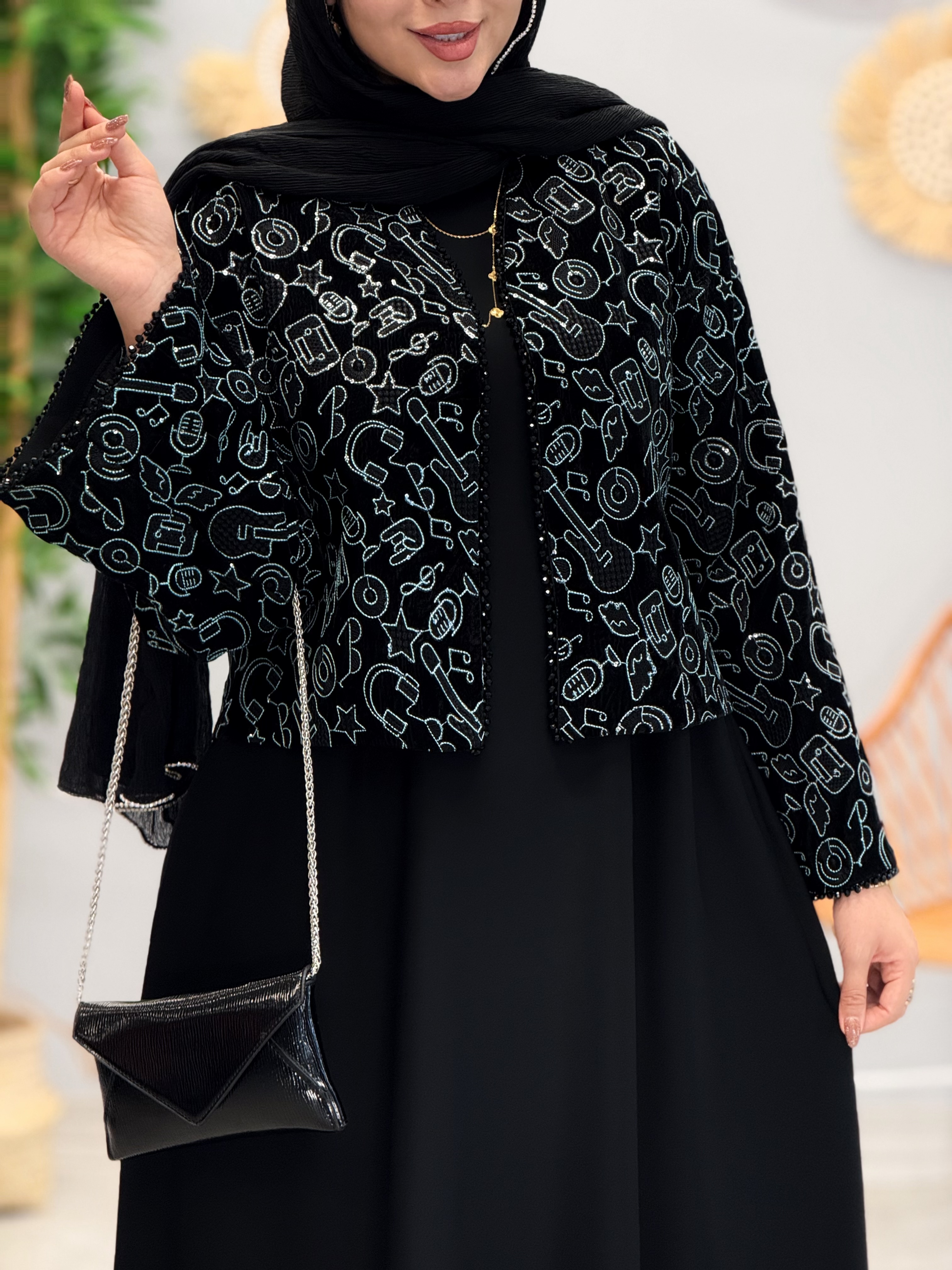 3137-کت و سارافون مزونی شاهیکا