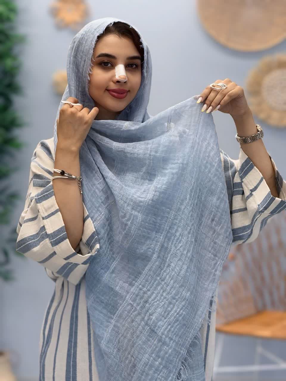 3139-شال کنفی مهرسان