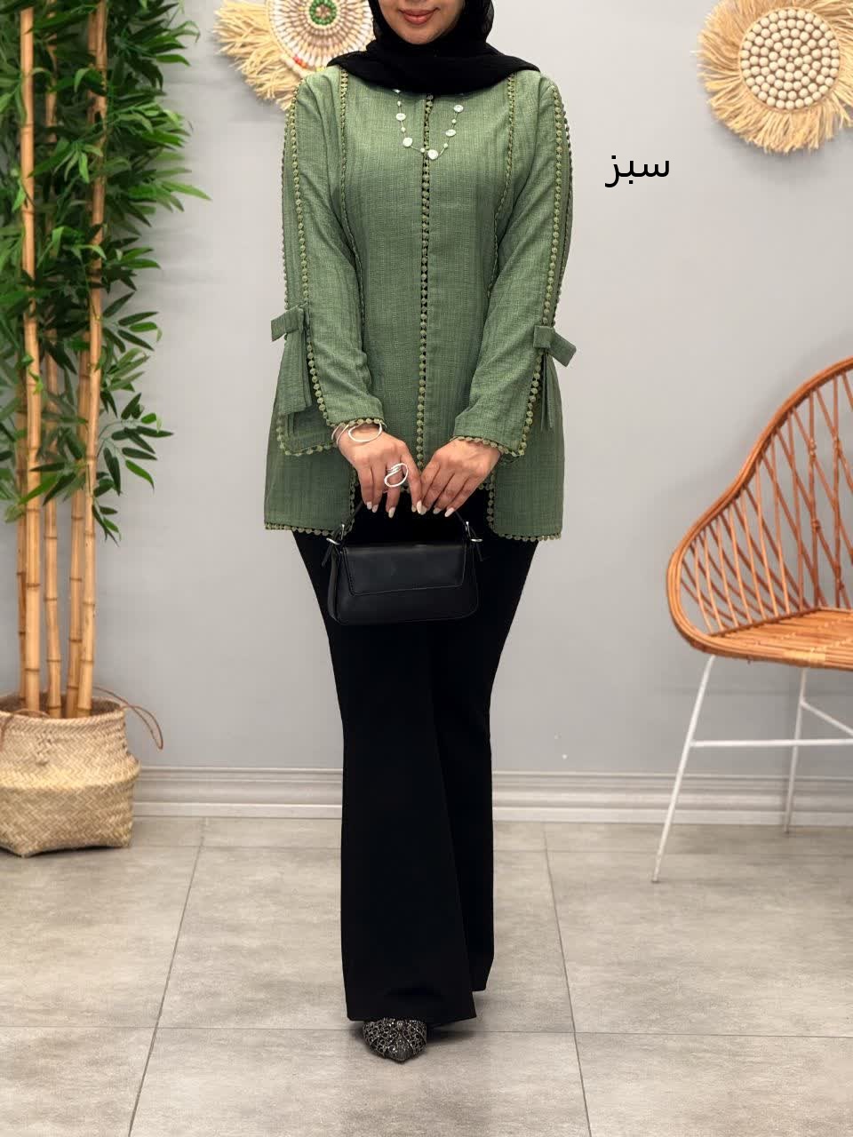 3148-مانتو مزونی آنیتا