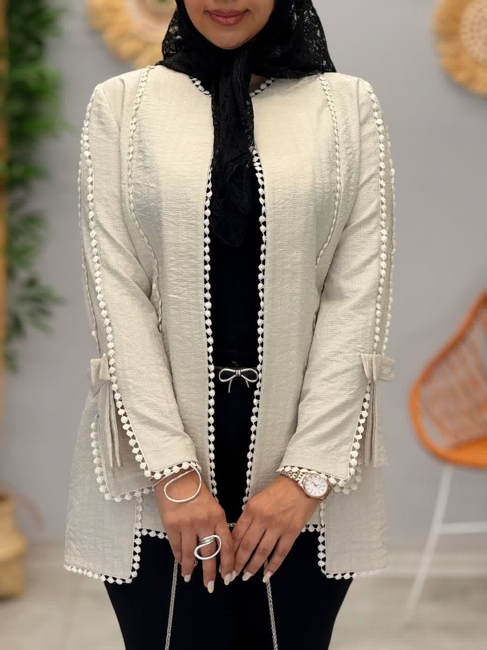 3148-مانتو مزونی آنیتا