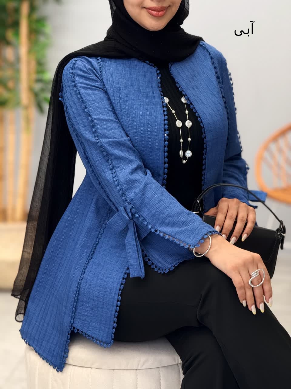 3148-مانتو مزونی آنیتا