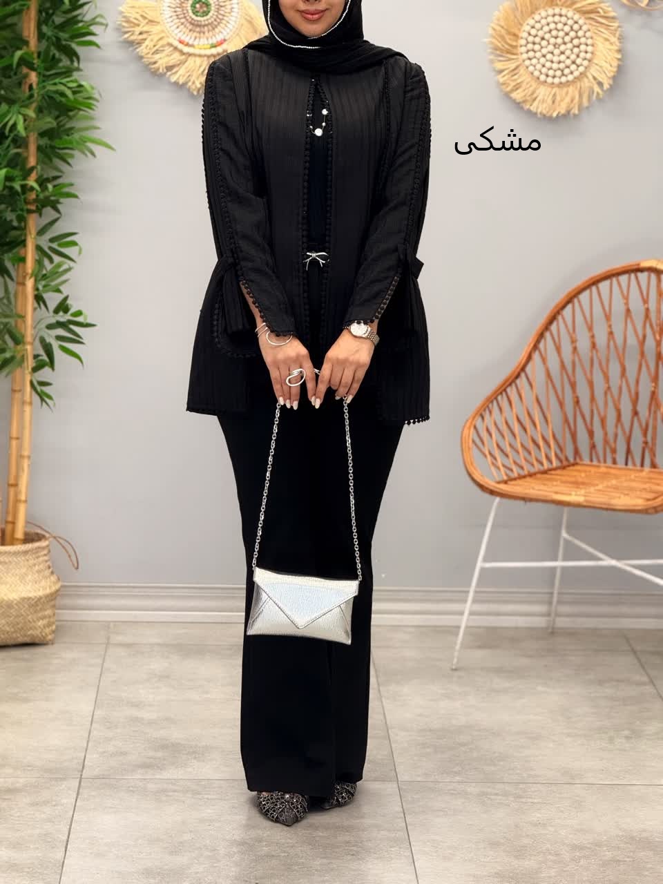 3148-مانتو مزونی آنیتا