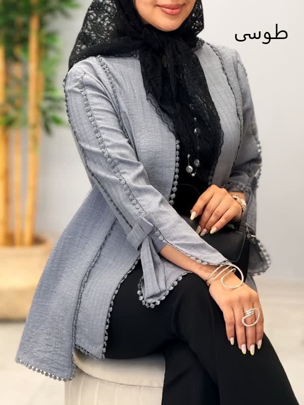 3148-مانتو مزونی آنیتا