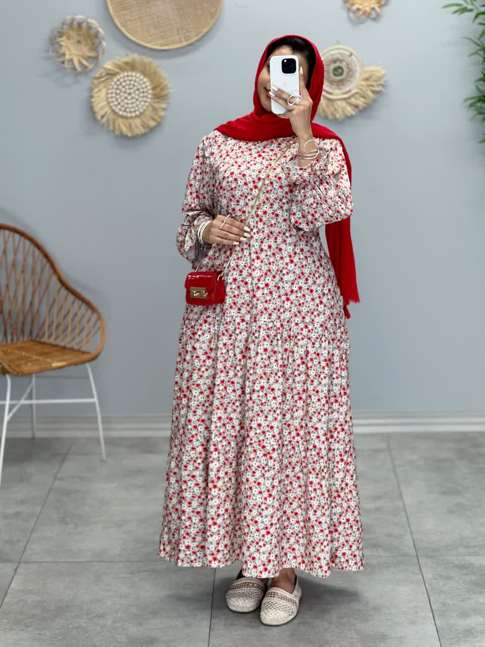 3159-پیراهن مزونی گلشید