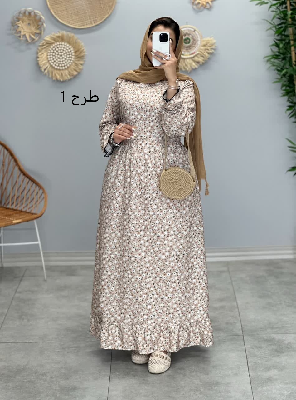 3159-پیراهن مزونی گلشید