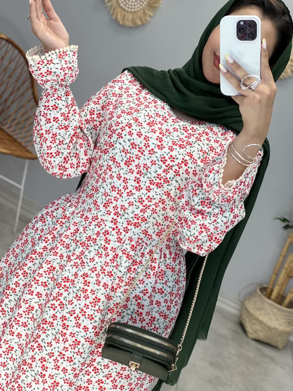 3159-پیراهن مزونی گلشید