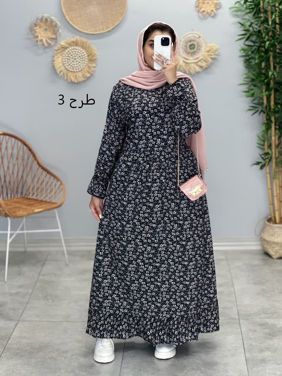 3159-پیراهن مزونی گلشید