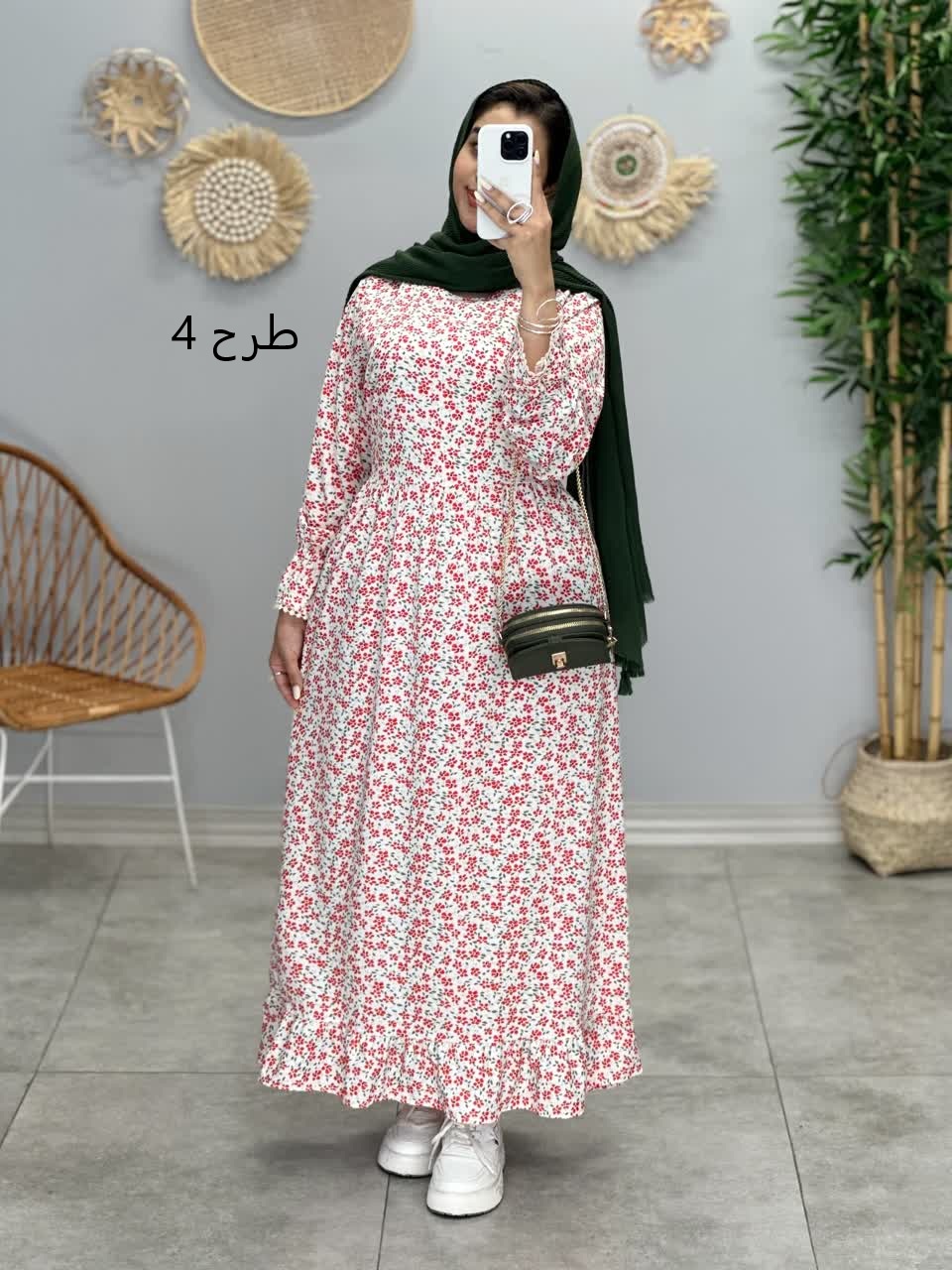 3159-پیراهن مزونی گلشید