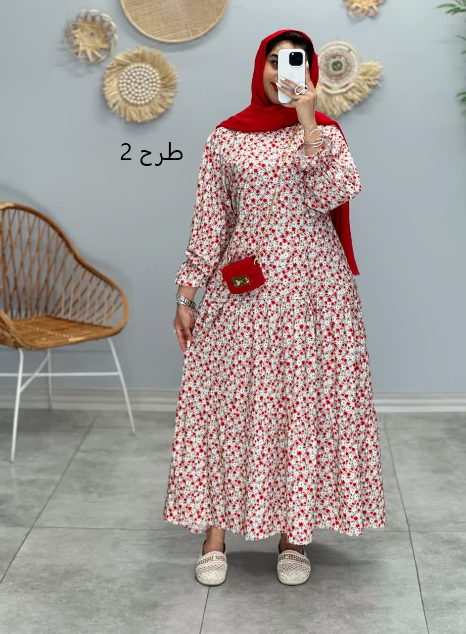 3159-پیراهن مزونی گلشید