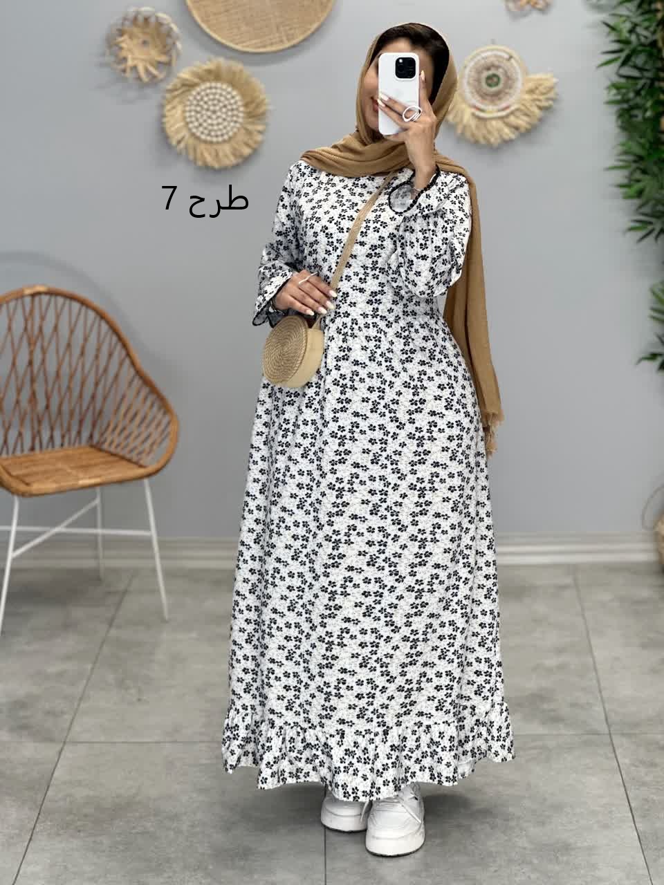 3159-پیراهن مزونی گلشید