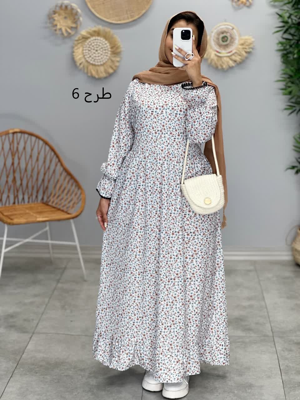 3159-پیراهن مزونی گلشید