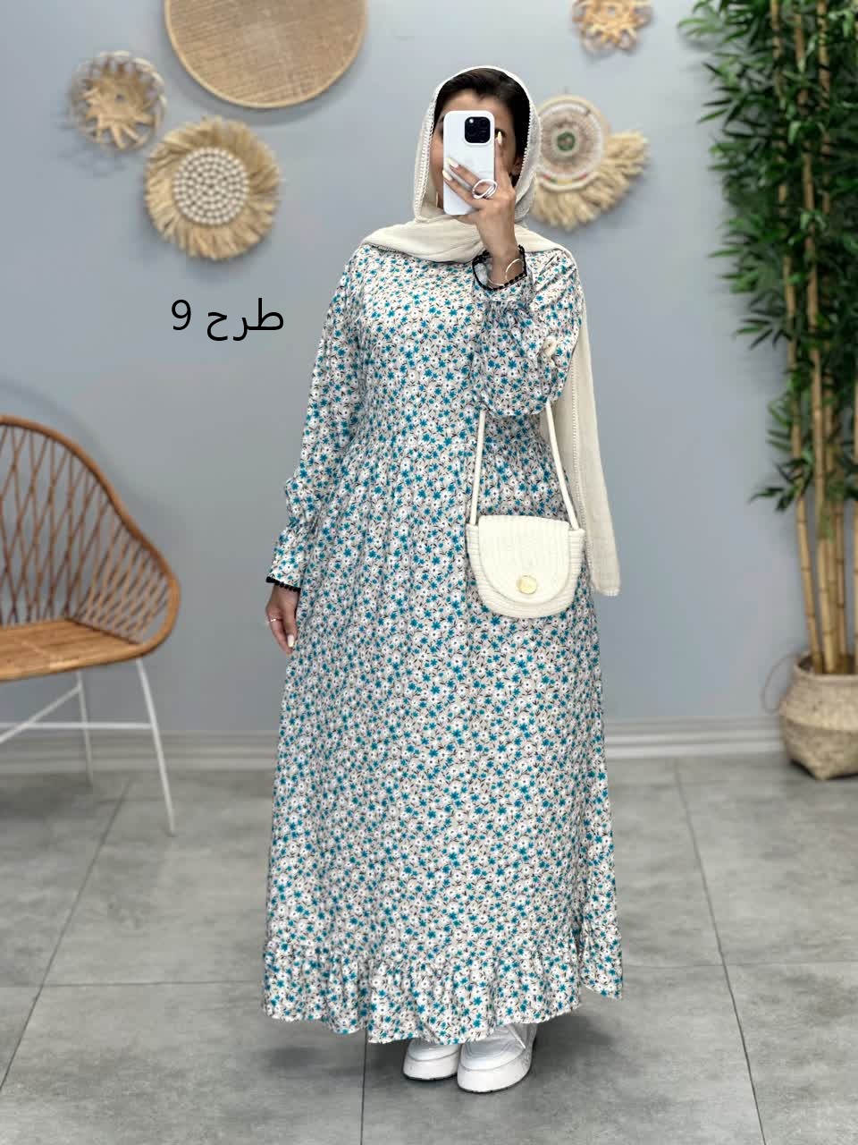 3159-پیراهن مزونی گلشید