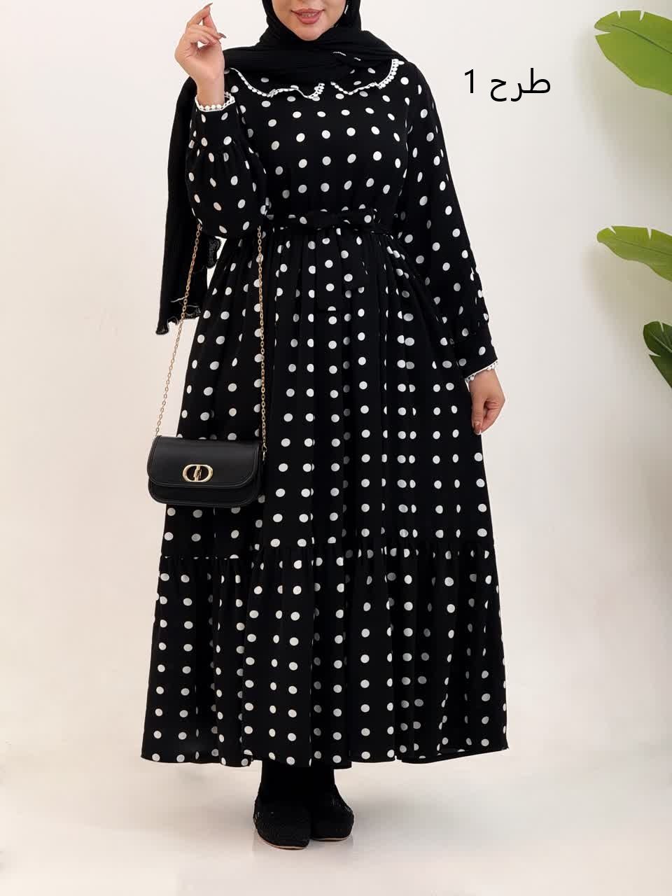 3160-پیراهن مزونی تابان(ویژه محرم)