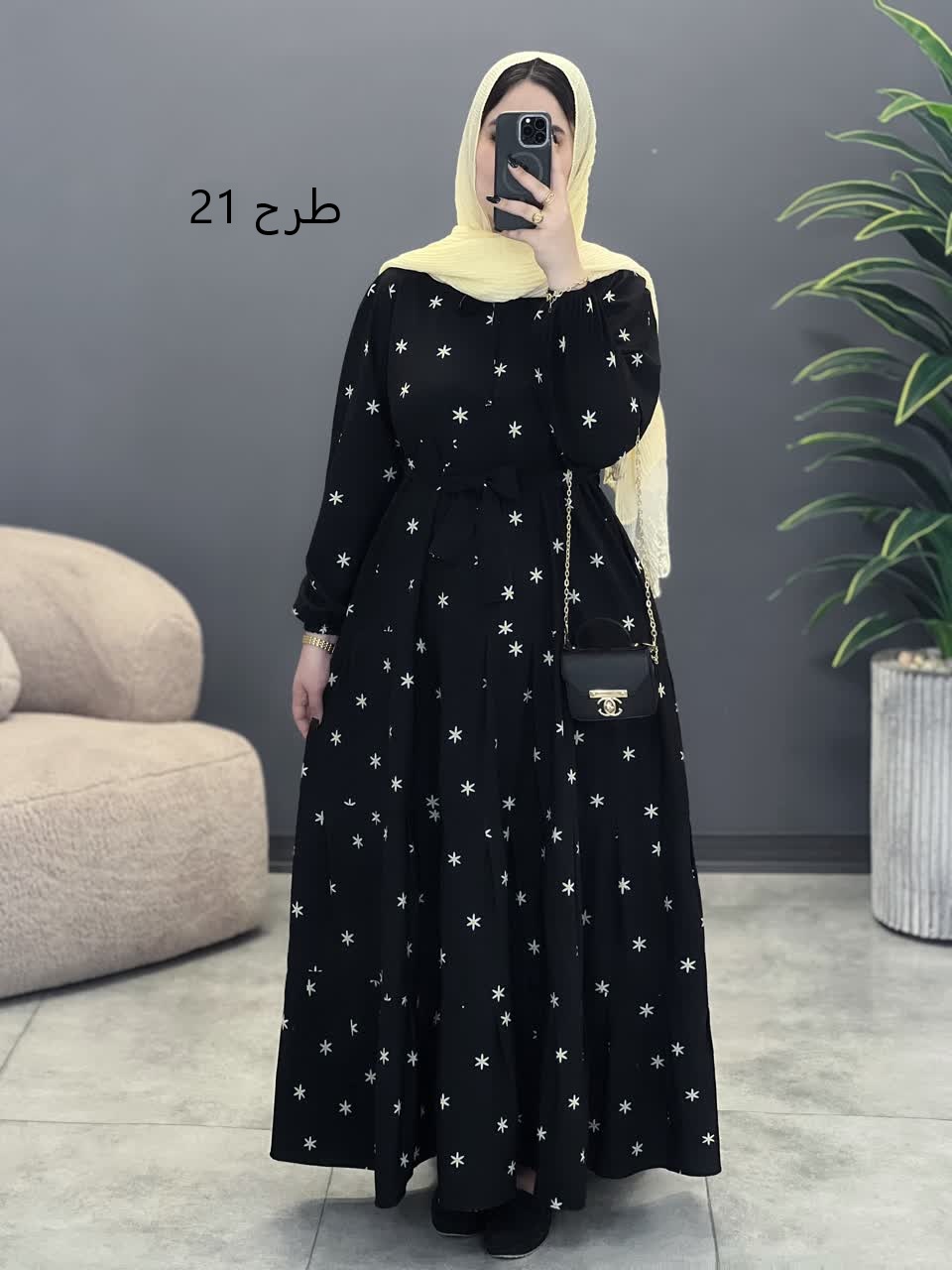 3163-پیراهن بلند نوردخت