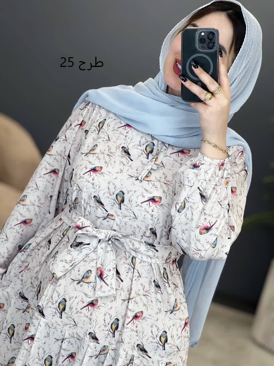 3163-پیراهن بلند نوردخت (ایراد دار)