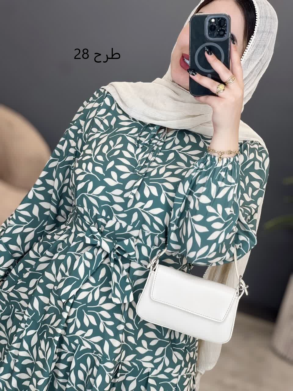 3163-پیراهن بلند نوردخت