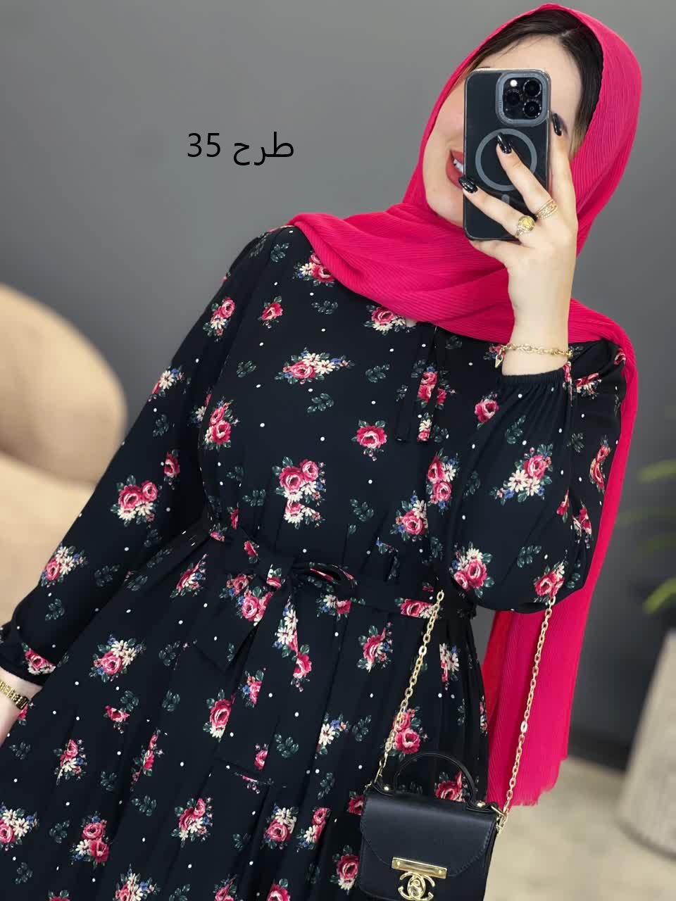 3163-پیراهن بلند نوردخت