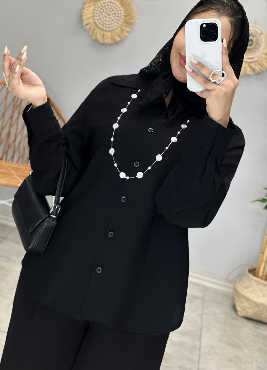 3164-شومیز بابوس لیندا(ویژه محرم)