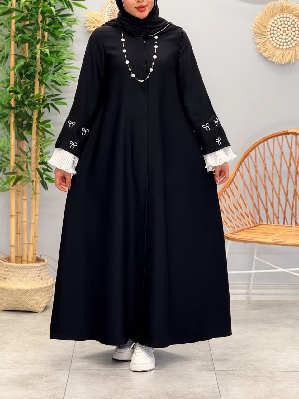 3168-عبایی مزونی هلیا