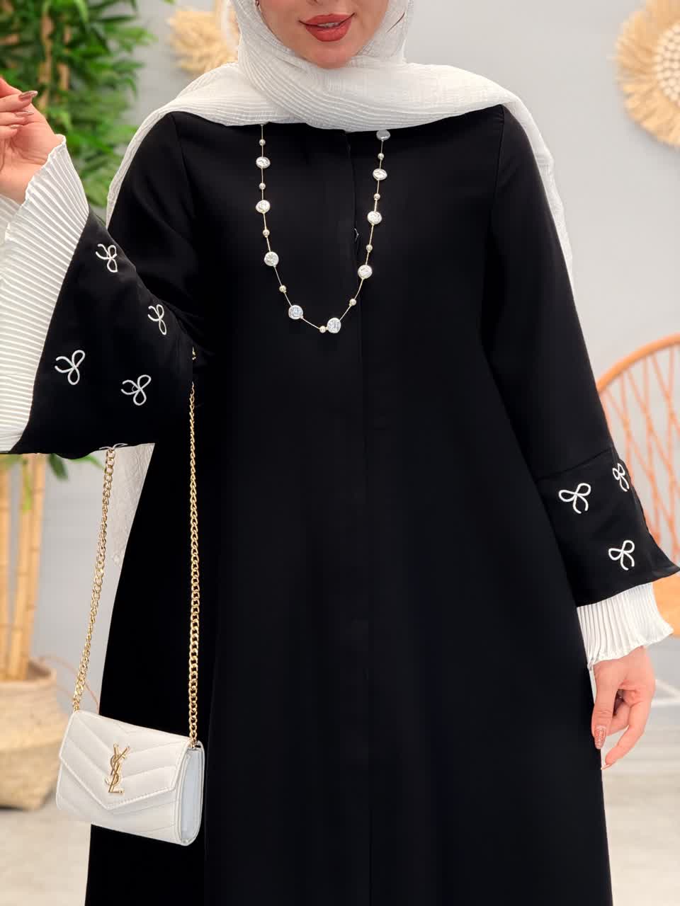 3168-عبایی مزونی هلیا