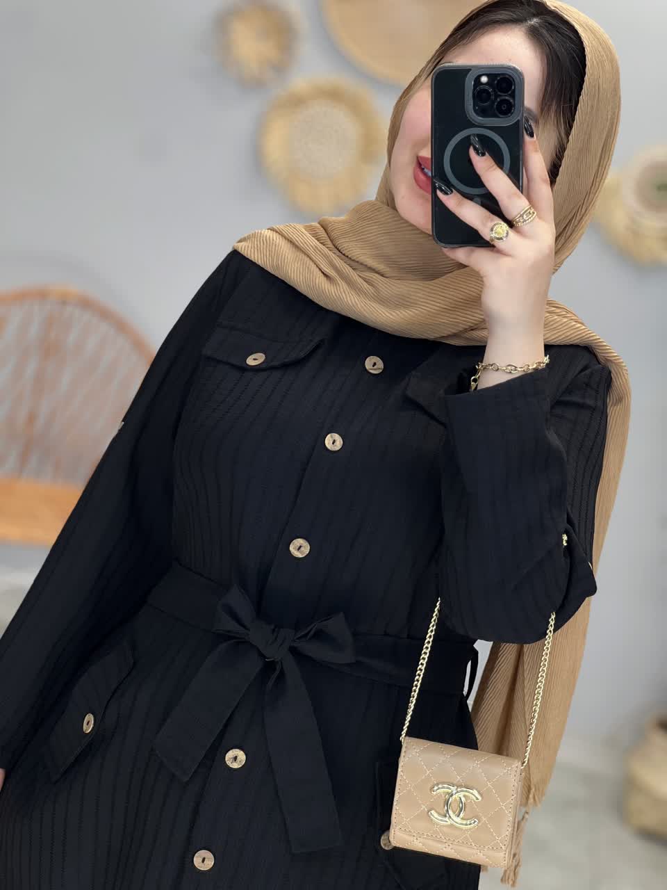 3169-مانتو مزونی ساغر