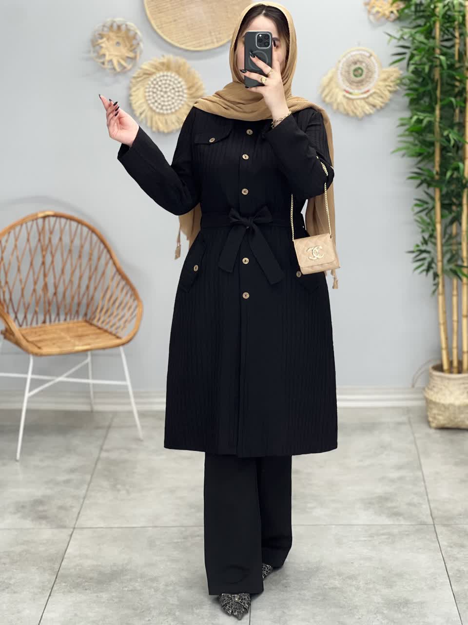 3169-مانتو مزونی ساغر