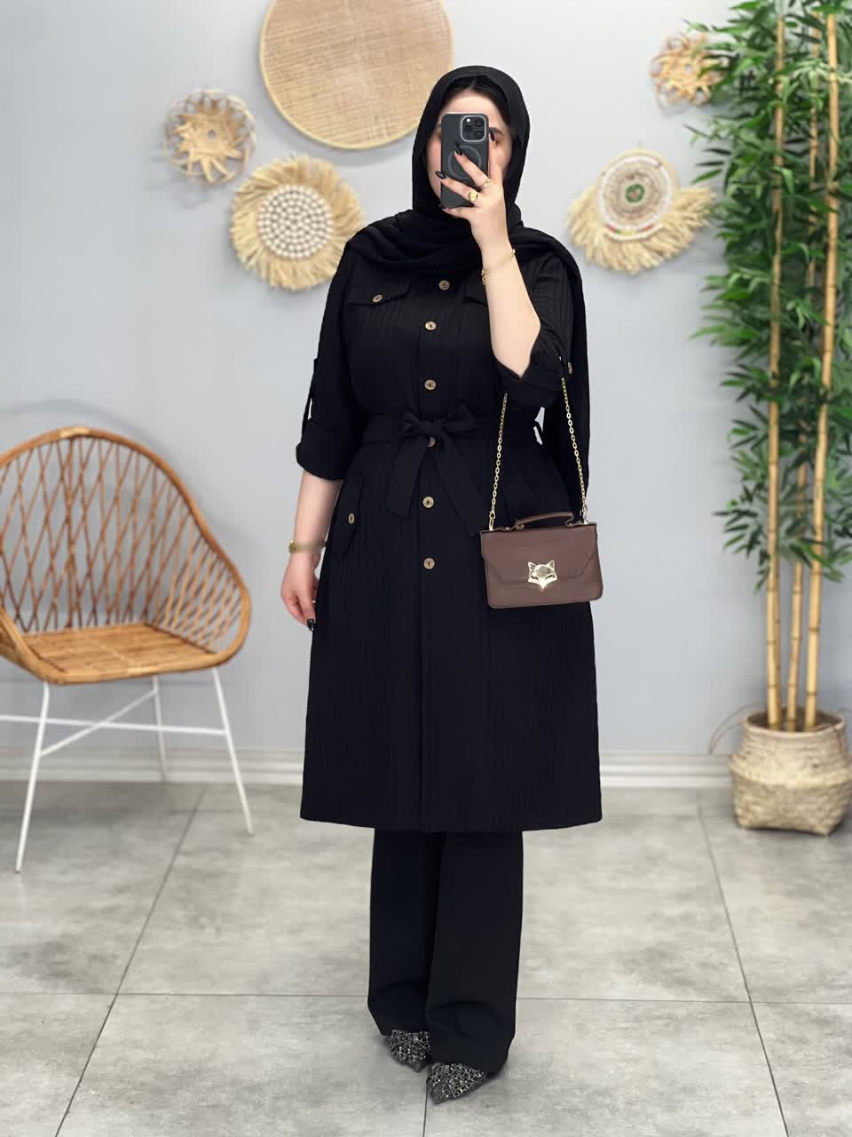 3169-مانتو مزونی ساغر