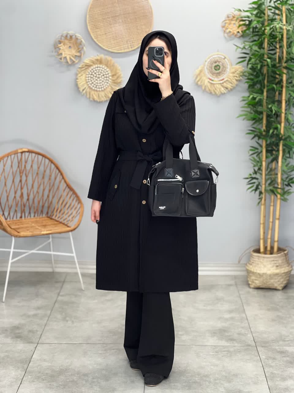 3169-مانتو مزونی ساغر