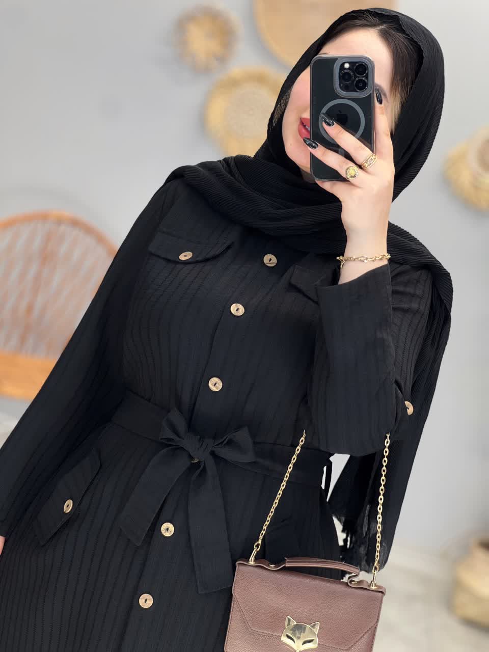 3169-مانتو مزونی ساغر