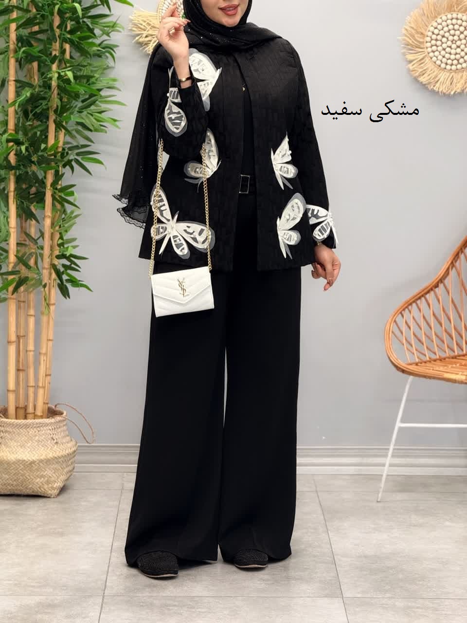 3180-کت ژاکارد هانی