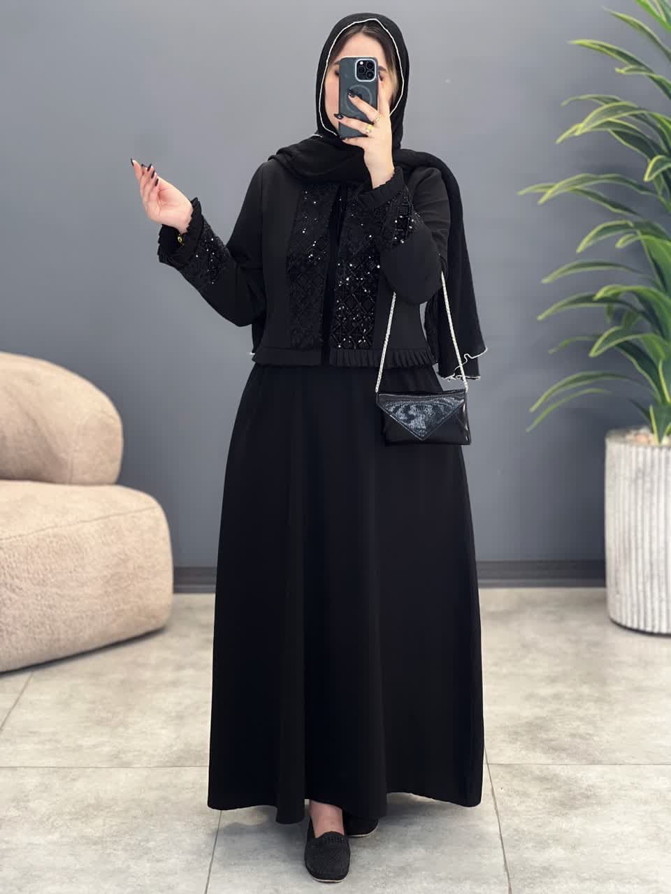 3185-کت و سارافون انوشا(ویژه محرم)