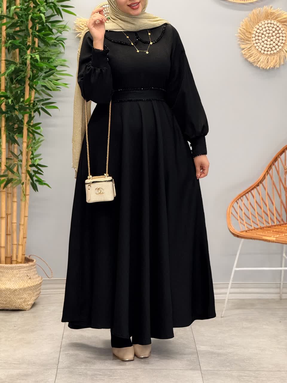 3192 - پیراهن مزونی شارلوت