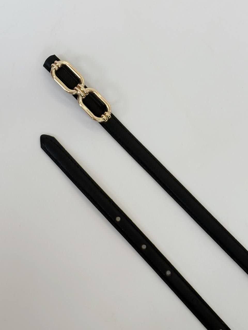 3209-کمربند چرم پلاک گرد