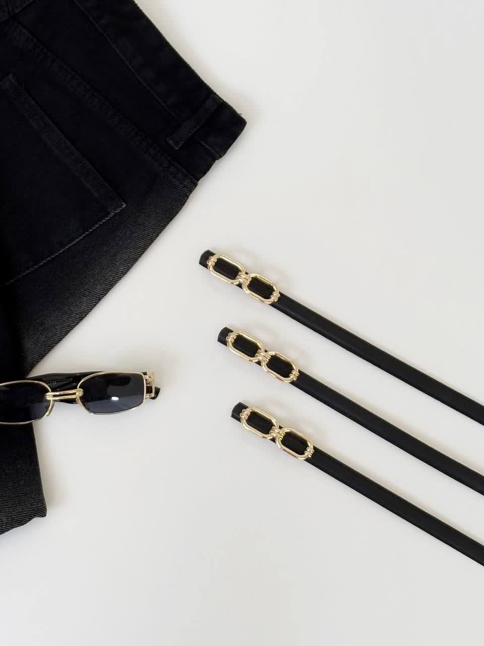 3209-کمربند چرم پلاک گرد