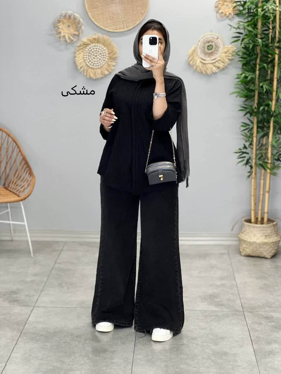 3218-شومیز پشت دکمه