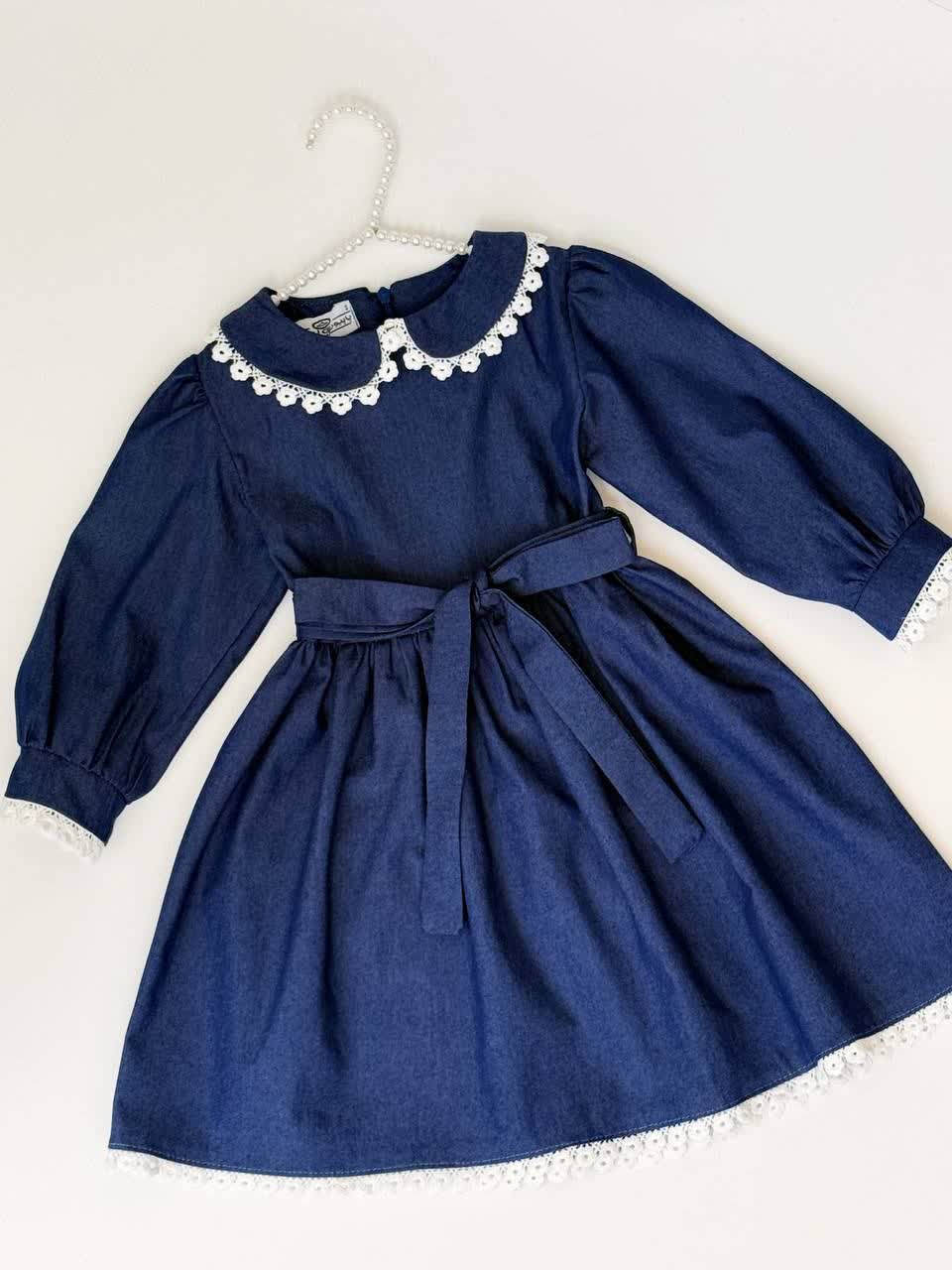 3219-پیراهن درگلد کودک