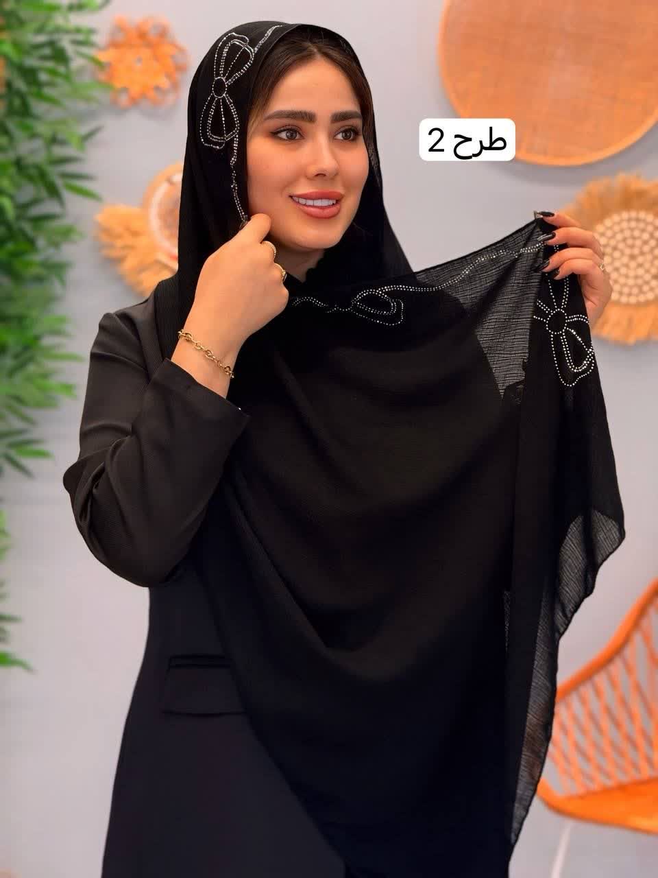 3221-شال درختی حاشیه