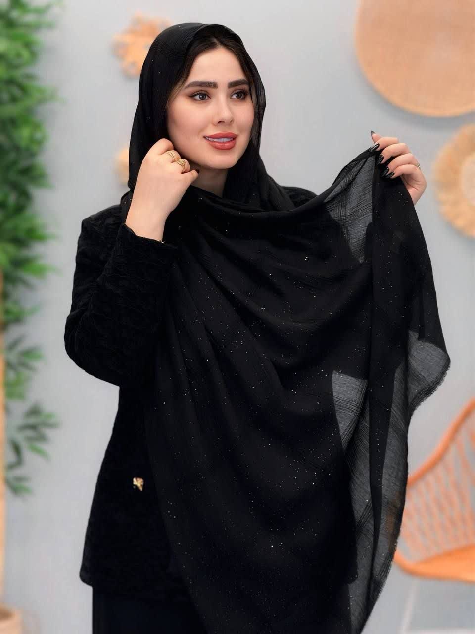 3230-شال سوپر نخ شاین(ویژه محرم)