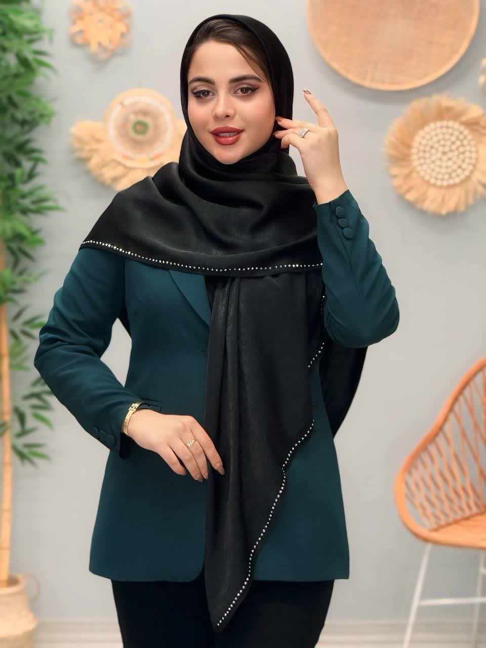 3233-روسری کوپرا آیلین(ویژه محرم)