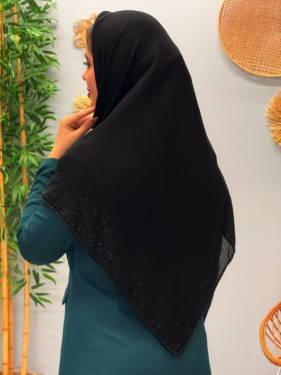 3235-روسری درختی ملیله(ویژه محرم)