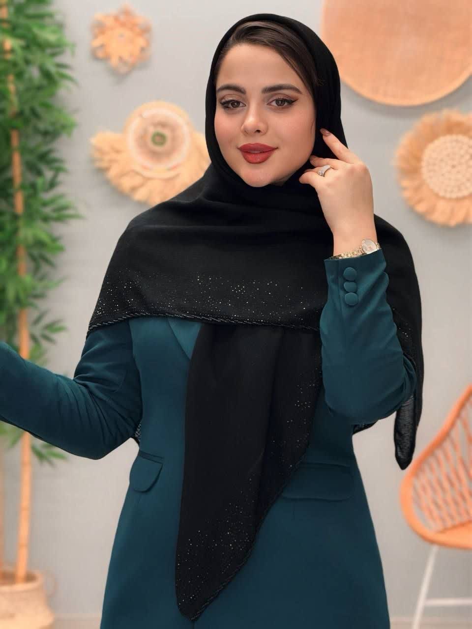 3235-روسری درختی ملیله(ویژه محرم)