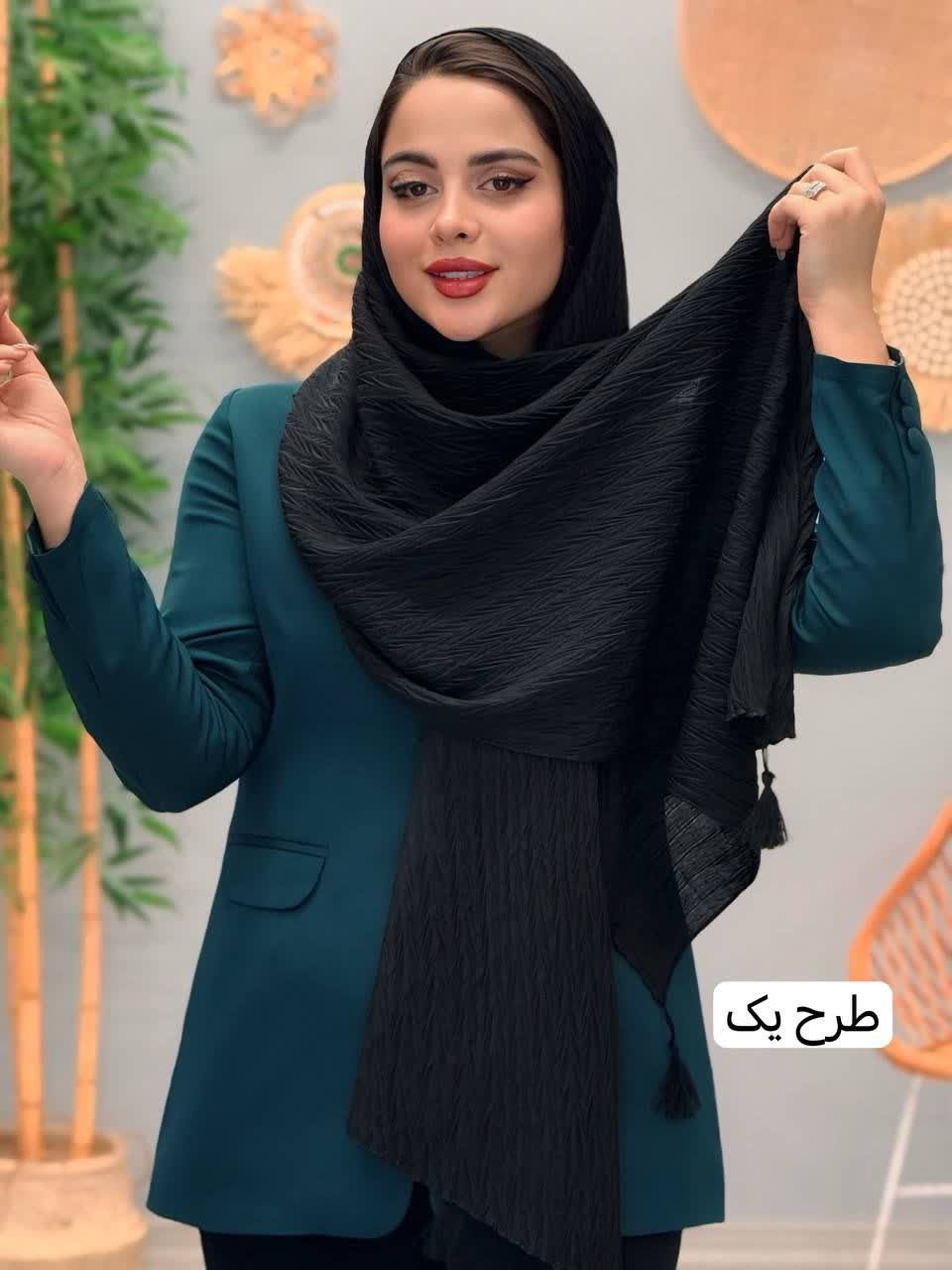 3236-شال پلیسه مشکات