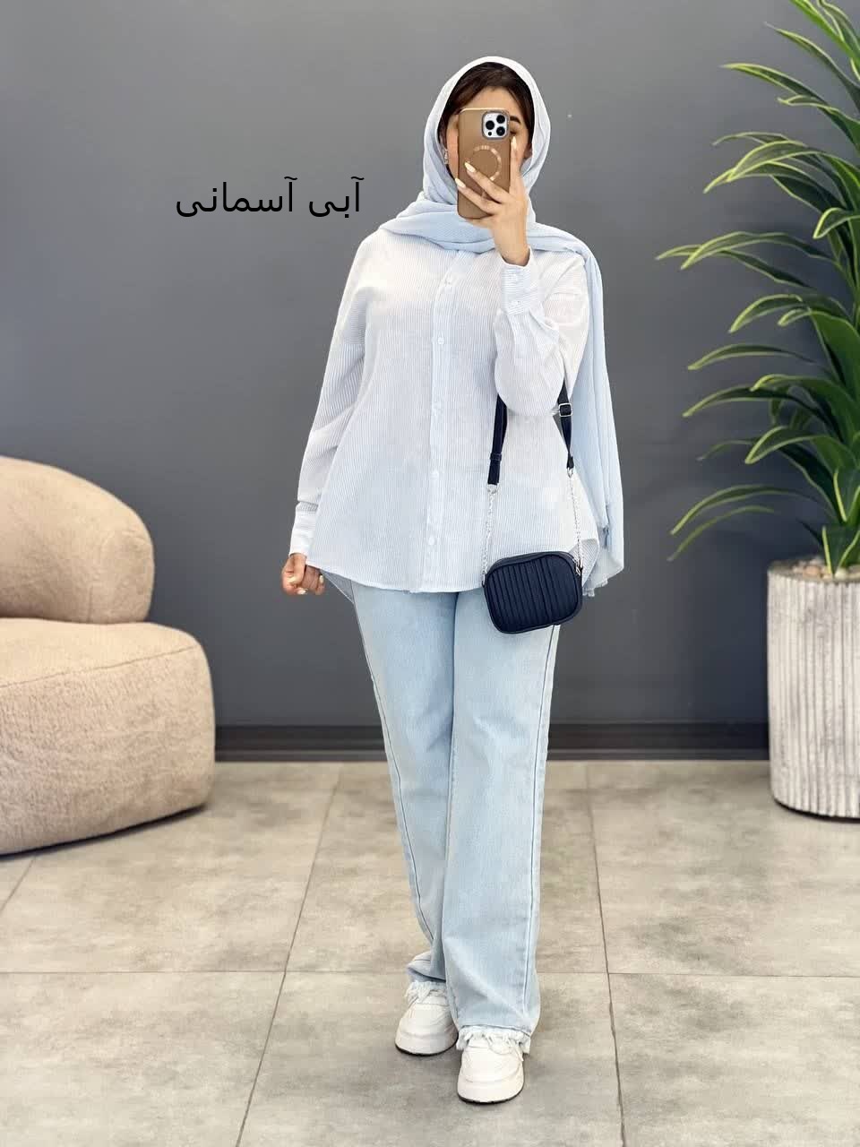 3217-شومیز لینن کد 206878