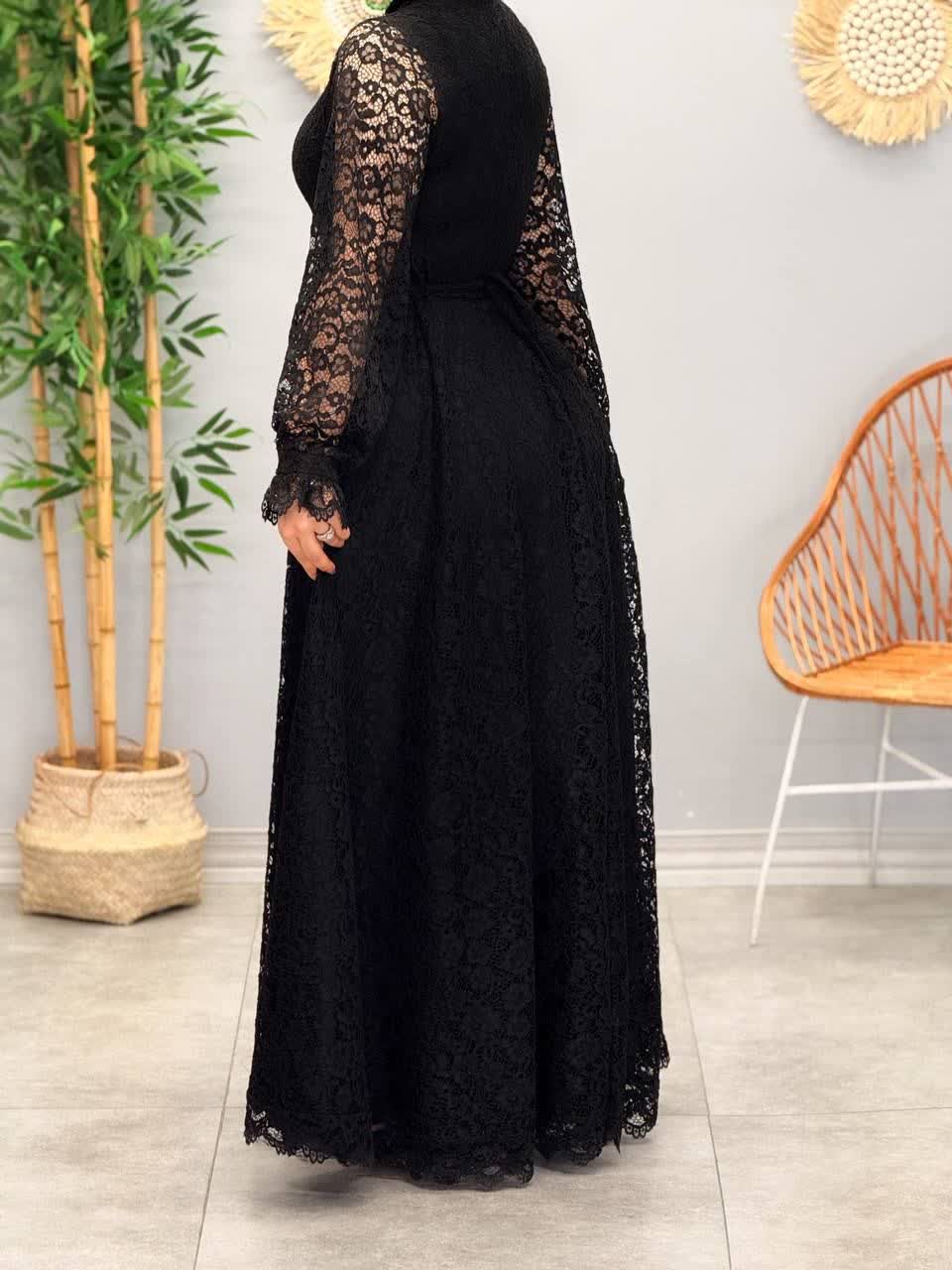 3244-ماکسی گیپور رویال(ویژه محرم)