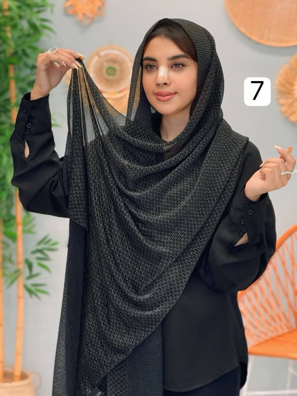 3247-شال مشکی آرامیس