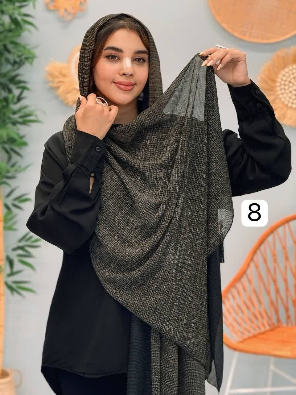 3247-شال مشکی آرامیس