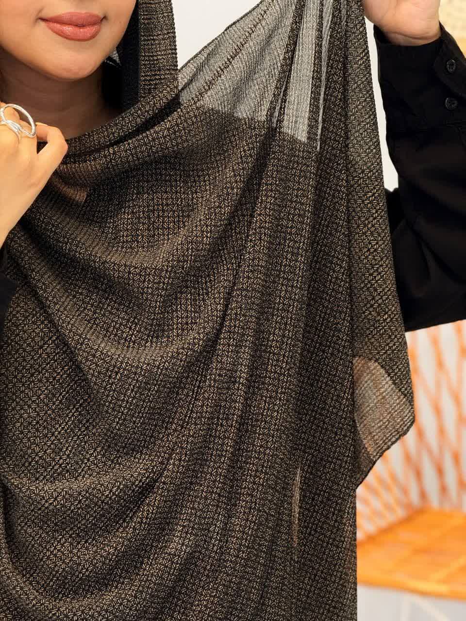 3247-شال مشکی آرامیس