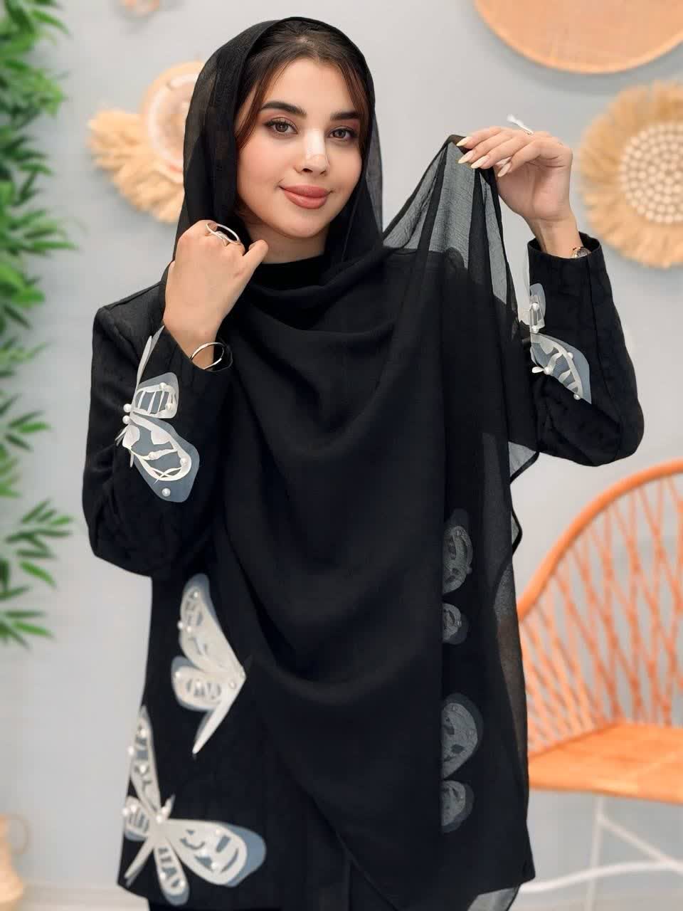 3248-شال حریر دلارا (ویژه محرم)